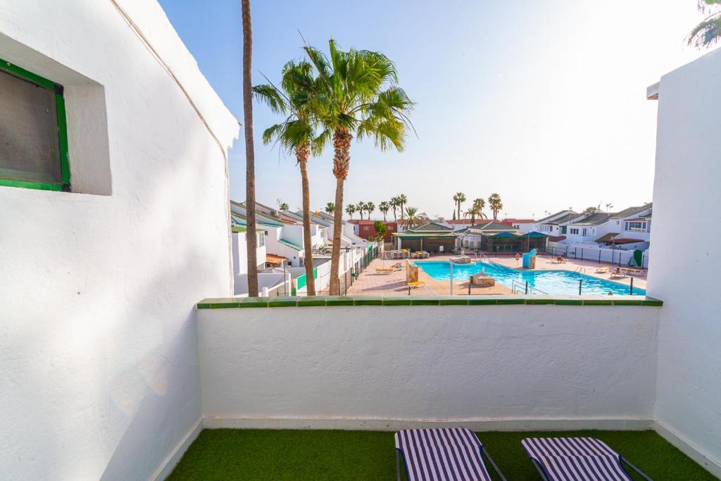 Deluxe Duplex Bungalow Private Parking Μασπαλόμας Εξωτερικό φωτογραφία