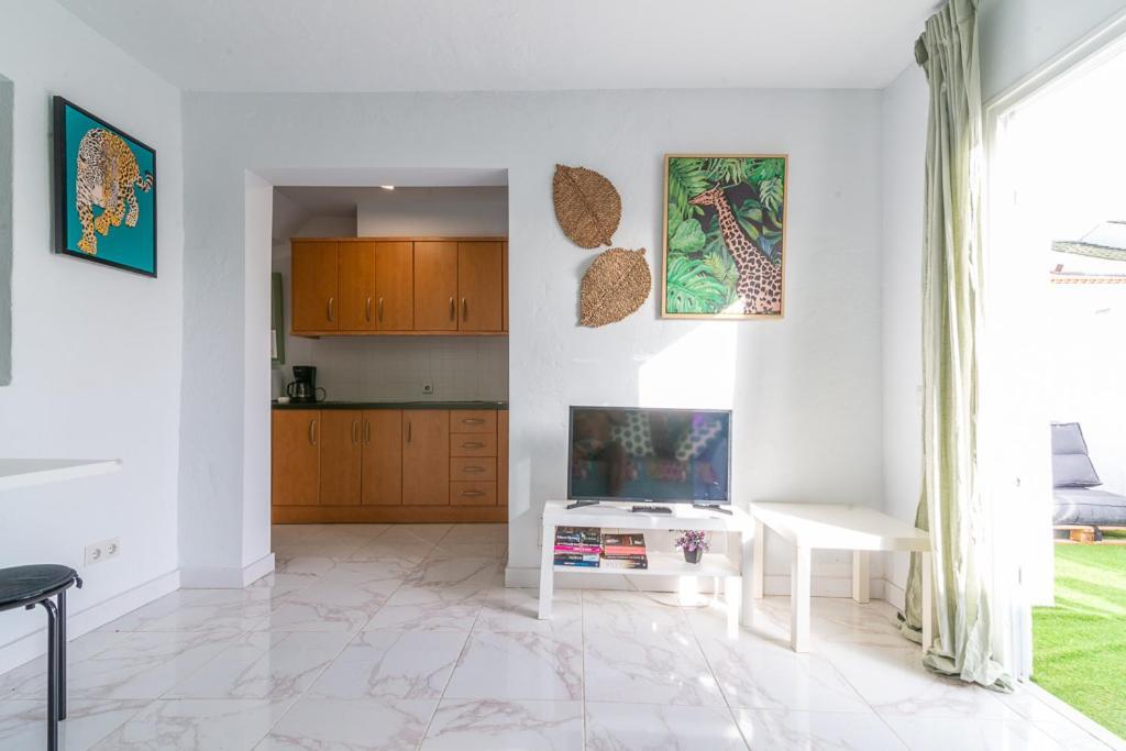 Deluxe Duplex Bungalow Private Parking Μασπαλόμας Εξωτερικό φωτογραφία